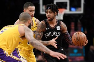 D’Angelo Russell y Jared Dudley desarticulan a LeBron y a los Lakers