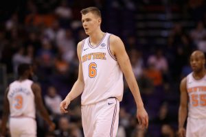 La recuperación de Porzingis va por buen camino