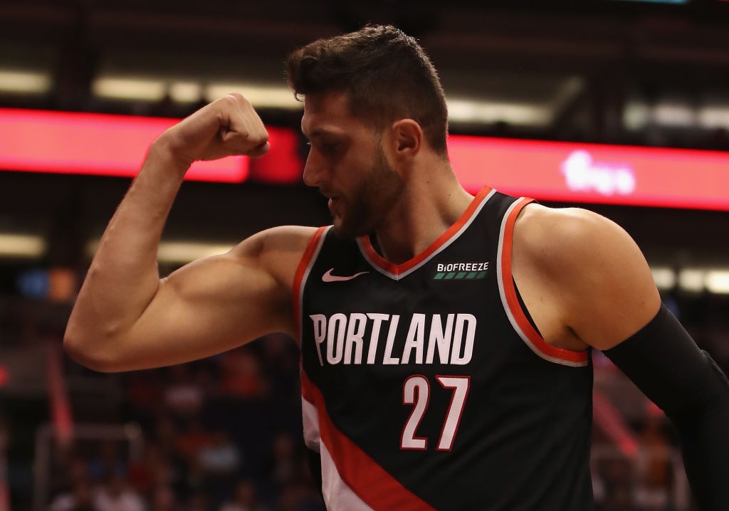 Jusuf Nurkic consigue un histórico y único 5x5