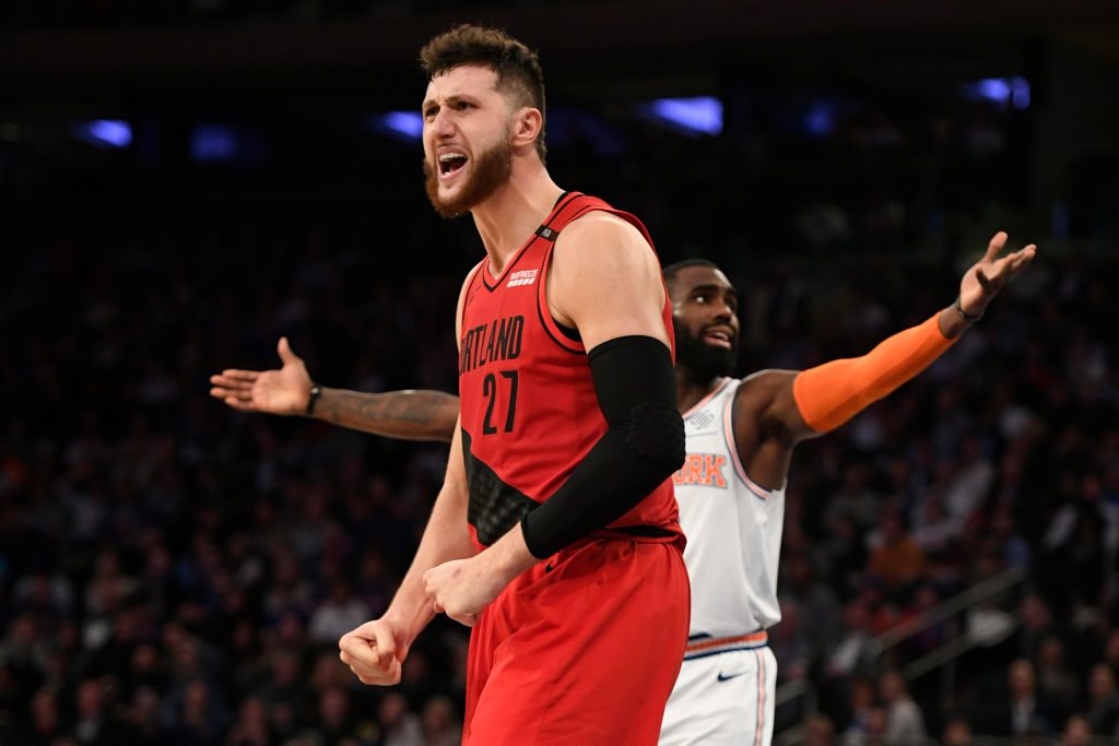 Los Knicks caen en Portland con 20 puntos de Nurkic