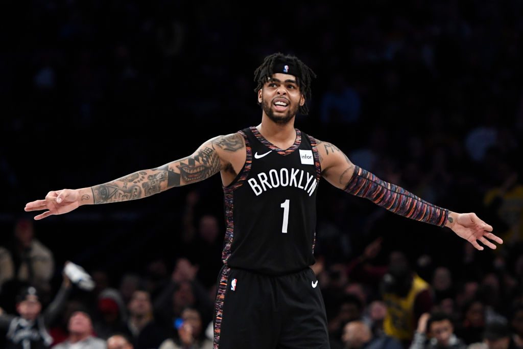 Exhibición de D'Angelo Russell y gran remontada de los Nets