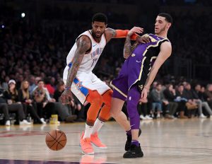 OKC conquista Los Angeles de la mano de George y Westbrook