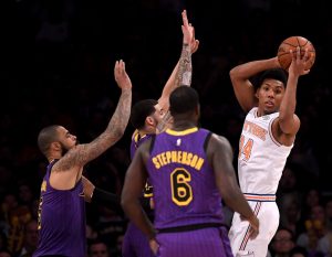 Los Knicks dan la campanada y derrotan a los Lakers en Los Angeles