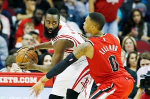 Harden iguala a Jordan pero no puede evitar la derrota de Houston en Portland