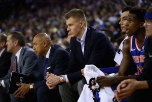 Kristaps Porzingis, envuelto en una pelea en Letonia