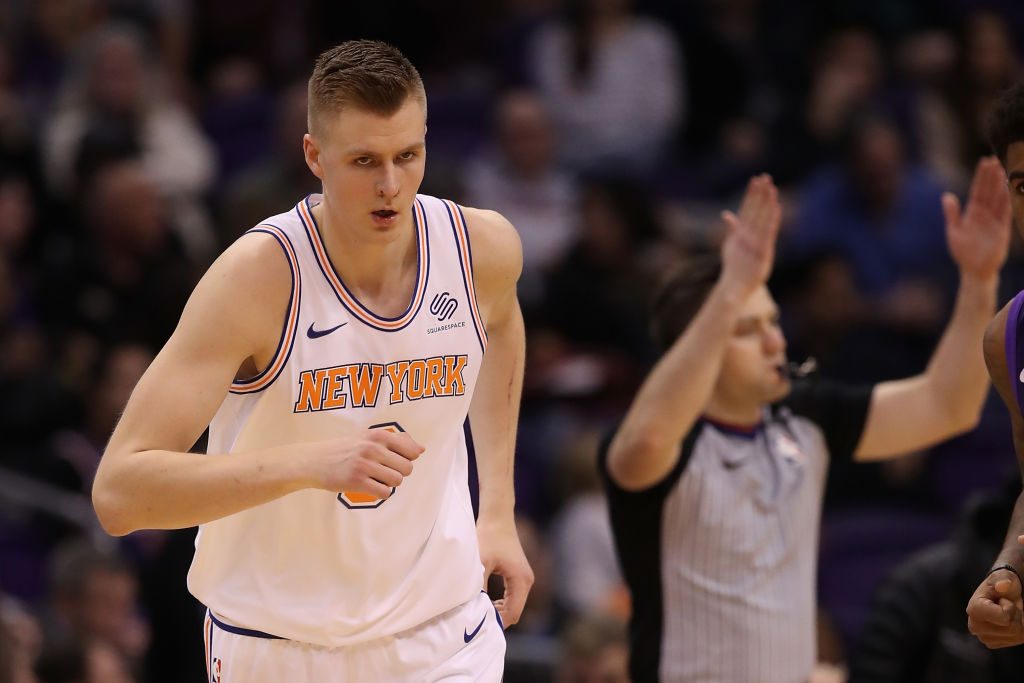 Los Spurs estarían interesados en Porzingis