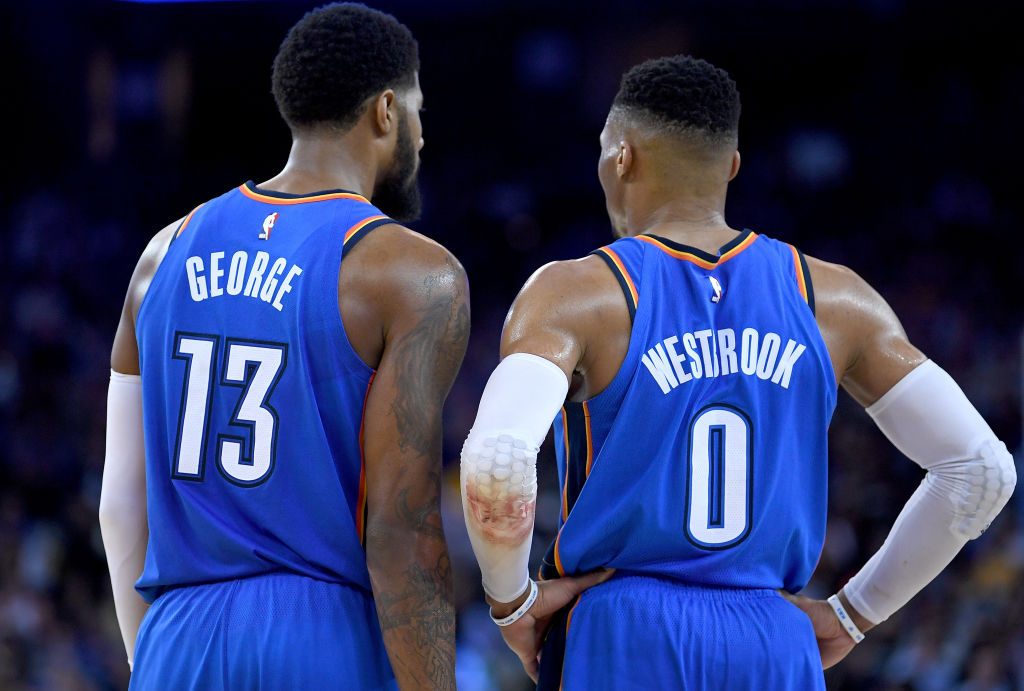 George y Westbrook terminan con la mala racha contra Portland