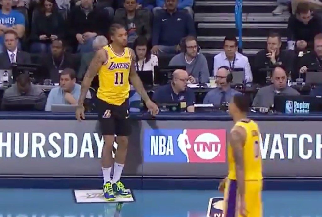 Michael Beasley iba a salir a jugar con pantalones de entrenamiento