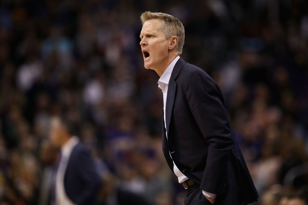 Kerr pierde los papeles y los Warriors caen en Portland