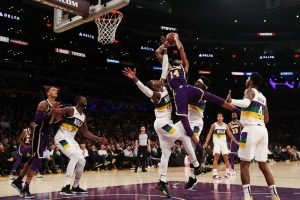Alivio temporal para los Lakers tras ganar a New Orleans
