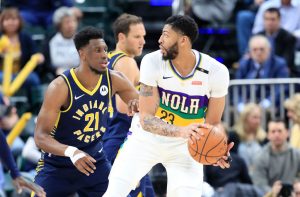 Solo 19 minutos para Anthony Davis en la derrota de los Pelicans en Indiana