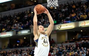 Paliza de Indiana a Denver con 35 puntos de Bogdanovic