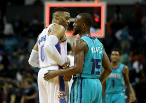 El 20-20-20 de Westbrook y la tenacidad de Kemba les hacen Jugadores de la Semana