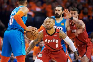 Lillard y Westbrook, sin problemas fuera de la pista