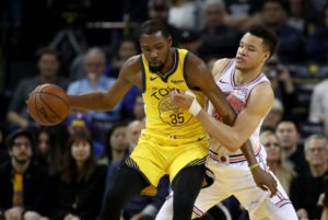 Kevin Durant, "100% indeciso" con su futuro deportivo