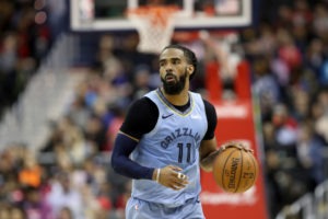 Se espera que Memphis traspase a Conley tras seleccionar a Morant en el Draft