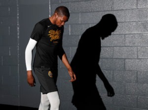Kevin Durant no disputará el 'Game 2' de la final del Oeste ante Portland