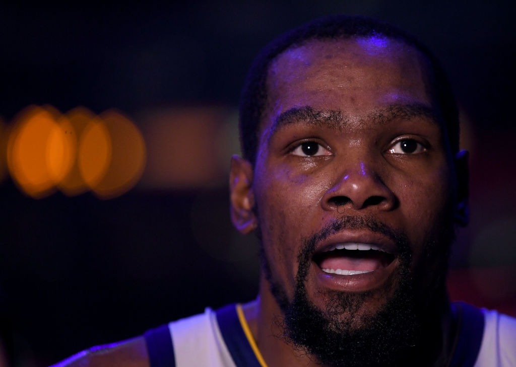 Se confirma: Kevin Durant se perderá el resto de la final del Oeste ante Portland