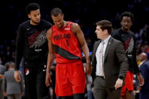 Rodney Hood, duda para el primer partido ante los Warriors