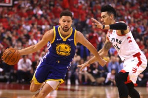 Klay Thompson, duda para el ‘Game 3’; Kevon Looney, baja indefinida
