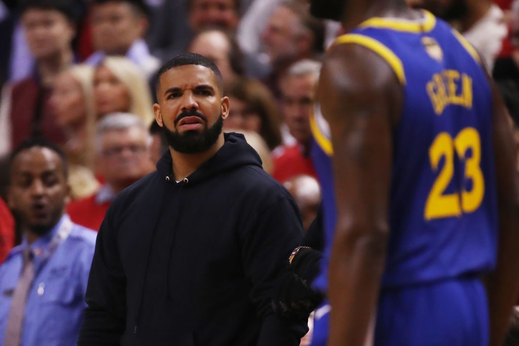 Durant y Klay Thompson a Drake: "Hoy no has hablado mucho, ¿no?"