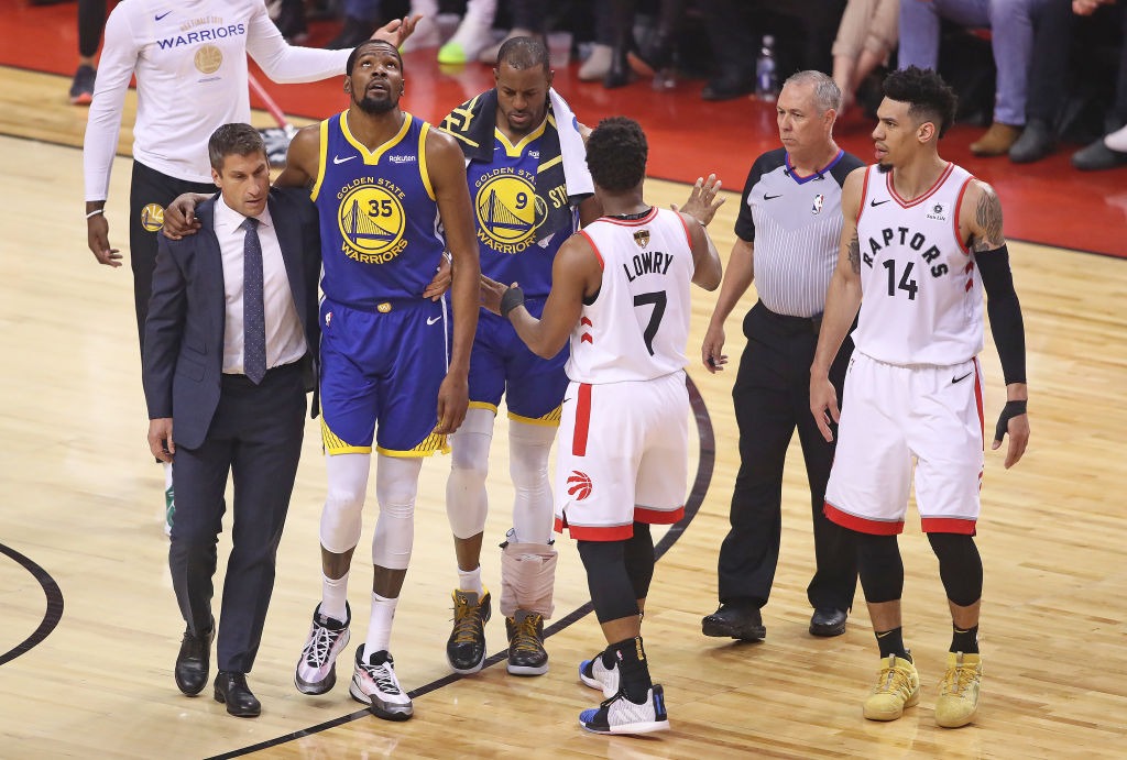 Los Warriors temen lo peor con la lesión de Kevin Durant