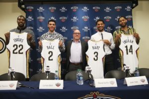 Lonzo: "Creo que podemos ser uno de los mejores equipos defensivos de la liga"