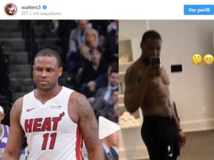 Waiters contesta a las bromas  sobre su estado de forma con un notable cambio físico