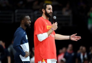 El enorme momento de Ricky Rubio