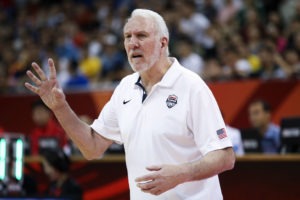 Popovich admite que Estados Unidos no está al nivel deseado
