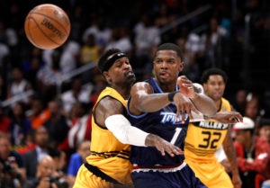 Joe Johnson entrena con los Pistons