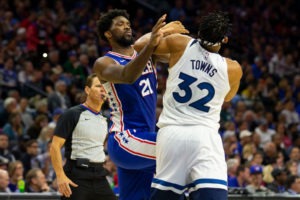¿Por qué se llevan tan mal Joel Embiid y Karl-Anthony Towns?