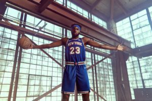 Los Knicks presentan sus nuevos uniformes Statement Edition