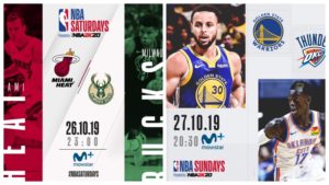 Primeros partidos 'NBA Saturdays' y 'NBA Sundays' de la temporada