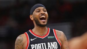 Carmelo pone fin a la mala racha de los Blazers