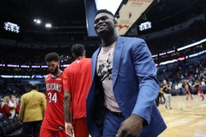Zion Williamson progresa pero sigue sin fecha para volver