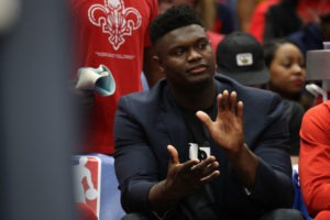 Zion Williamson podría no debutar en la NBA hasta el 2020
