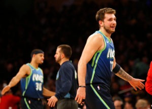 Luka Doncic y Giannis Antetokounmpo, Jugadores del mes