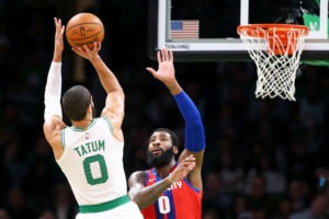Jayson Tatum y Jaylen Brown se bastan para acabar con Detroit