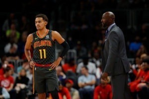 Trae Young da el triunfo a Atlanta con 21 puntos en el último cuarto