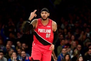 Carmelo regresa al Madison recibiendo una calurosa bienvenida