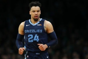 Dillon Brooks y Jonas Valanciunas: 47 puntos para sorprender a los Nuggets