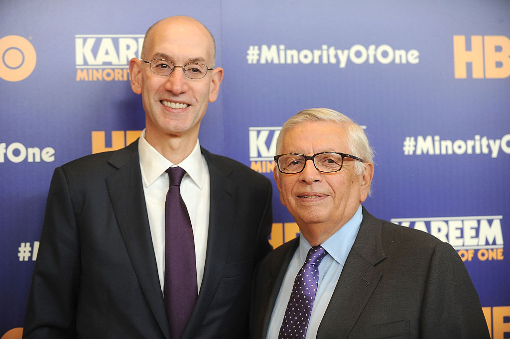 Jugadores y ex jugadores rinden tributo a David Stern