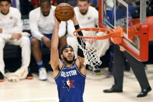 El pedestal de Jayson Tatum
