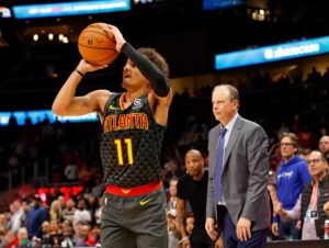 Trae Young: el más rápido en llegar a 350 triples en la historia de la NBA