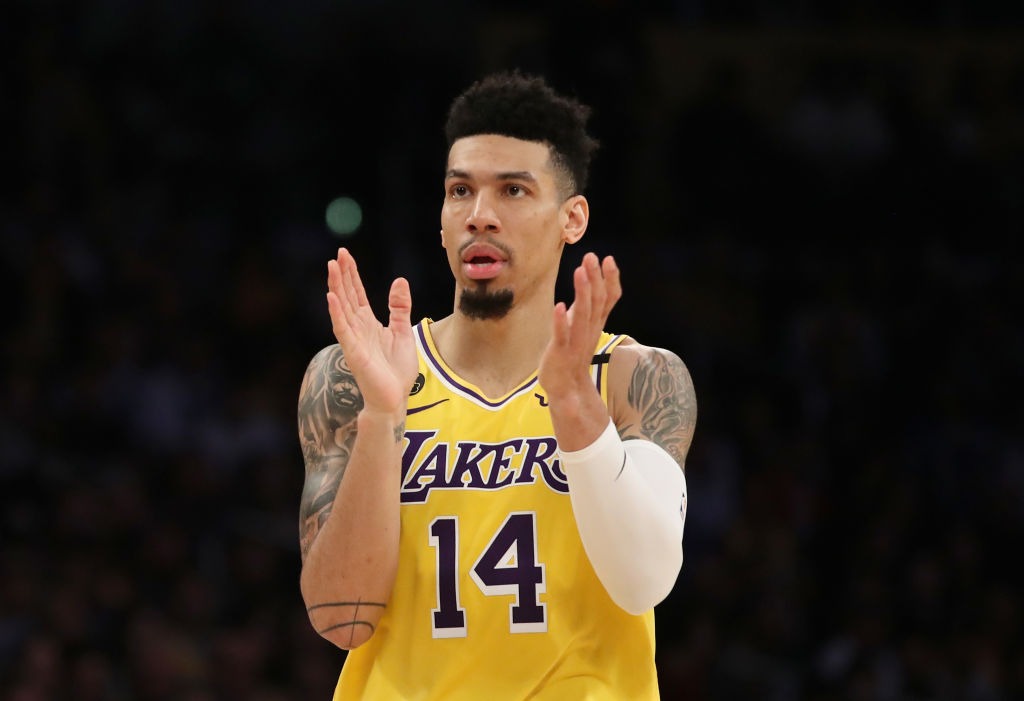 Danny Green sale en defensa de Rudy Gobert