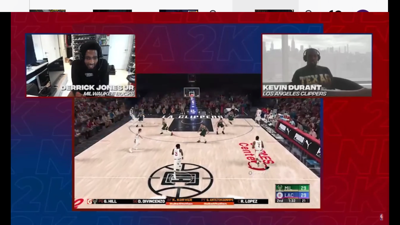 Primer torneo 2K20 narrado por Ibai Llanos y jugado por estrellas de la NBA