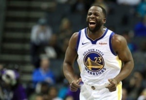 Draymond Green cree que los Warriors ganarían a los Lakers del 'threepeat'; Shaq le responde