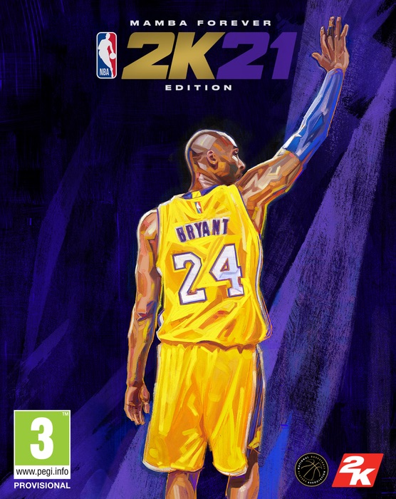 Kobe Bryant, portada de NBA 2K21 Edición Mamba Forever