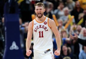 Domantas Sabonis, lesionado en el pie, abandona la burbuja y podría perderse el resto del curso
